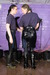 view details of set gm-2w128, Skirt, tights, and boots vs jeans and wellies, soaking wet!