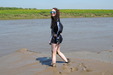 view details of set gm-4m005, Honeysuckle gets covered in mud in her new skirted swimsuit