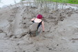 view details of set gm-4m032, Maude takes to the mud in swimsuit over leggings, and trainers