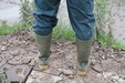 view details of set gm-4m042, Fidelity and Miss Abigail go wild in rainwear