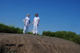 White Overalls Mud Fun view details of set gm-4m054, From gleaming to mud-drenched