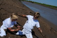 White Overalls Mud Fun view details of set gm-4m054, From gleaming to mud-drenched