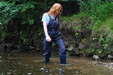 view details of set gm-4w044, Lily Kink gets drenched in waterproofs
